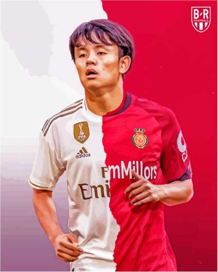 Completed Takefusa Kubo Japanese Football artwork