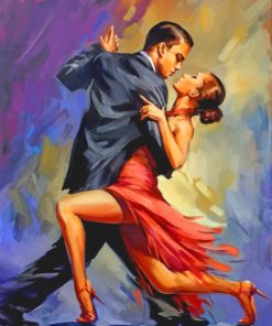 Tango Romantic Dance Paint By Numbers