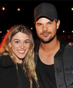 Taylor Lautner Celebrity Paint By Numbers