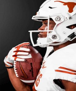 Texas Longhorns Football Paint By Numbers