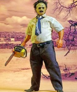 Texas Chainsaw Horror Movie Paint By Numbers