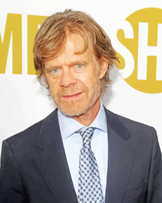 Finalizing the William H Macy Celebrity Paint By Numbers Artwork