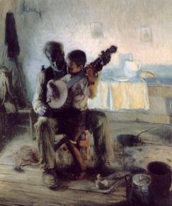 Henry Ossawa Tanner Banjo Lesson Paint By Numbers