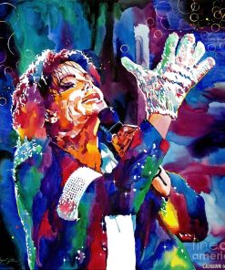 Michael Jackson Pop Art Paint By Numbers