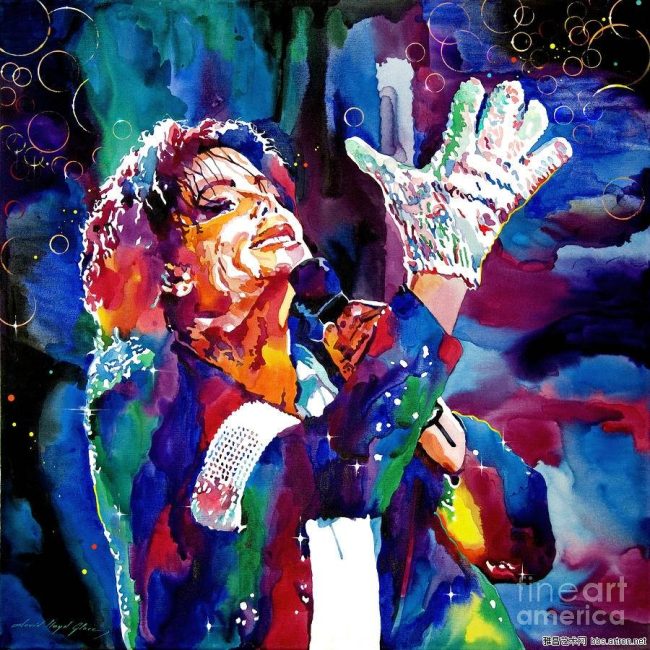 Michael Jackson Pop Art Paint By Numbers