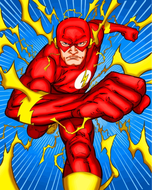 Finalizing The Flash artwork