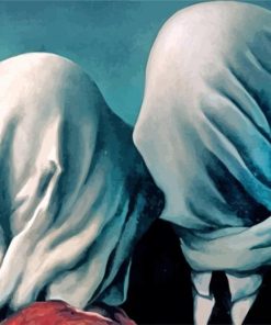 The Lovers Rene Magritte Paint By Numbers
