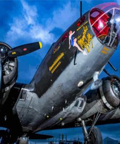 Memphis Belle Movie Airplanes Paint By Numbers