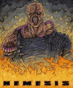 The Nemesis Movie Poster Paint By Numbers