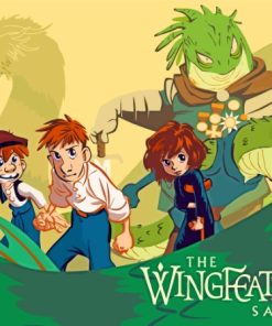 The Wingfeather Saga Cartoon Paint By Numbers