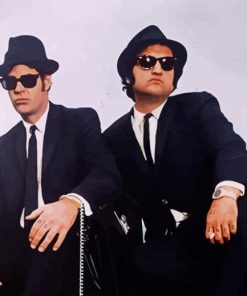 The Blues Brothers Classic Comedy Paint By Numbers
