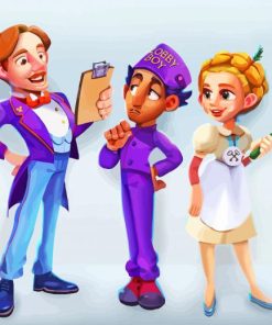 The Grand Budapest Animation Paint By Numbers