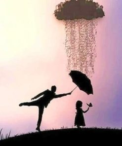 Hero Father Skyline View Paint By Numbers