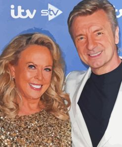 Torvill And Dean Ice Dancers Paint By Numbers
