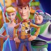 Colorful Toy Story Characters Paint By Numbers