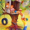 Treehouse Adventure for Boys Paint By Numbers