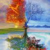 Seasons of Nature Paint By Numbers