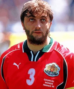 Trifon Ivanov Bulgarian Football Legend Paint By Numbers