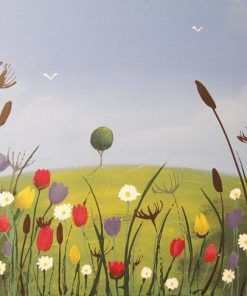 Colorful Tulip Flowers Paint By Numbers