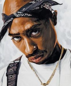 Tupac Shakur Celebrity Paint By Numbers