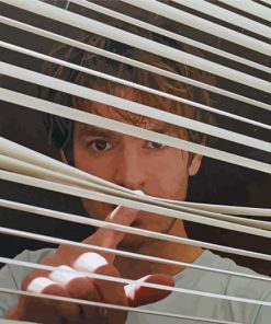 Under The Silver Lake Movie Characters Paint By Numbers