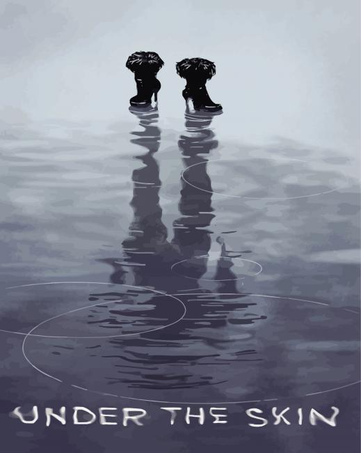 Finalize your Under The Skin Film Paint by Numbers artwork