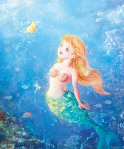 Mermaid Underwater Animation Paint By Numbers
