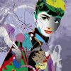 Colorful Audrey Hepburn Paint By Numbers