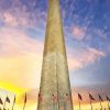 Washington Monument Sunset Paint By Numbers