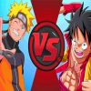 Uzumaki Naruto and Luffy Anime Paint By Numbers