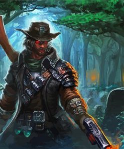 Van Helsing Fantasy Paint By Numbers