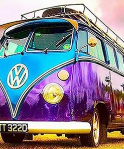 Van Engines Mini Vehicle Paint By Numbers