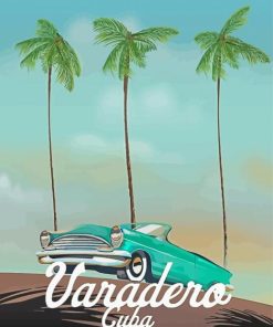 Varadero Cuba Travel Paint By Numbers