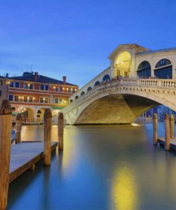 Venice Rialto Bridge Paint By Numbers
