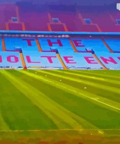 Villa Park Stadium Paint By Numbers