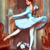 Vintage Ballerina Dance Paint By Numbers