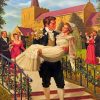 Romantic Couple Wedding Paint By Numbers