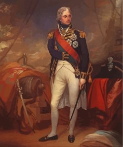 Horatio Nelson Admiral Paint By Numbers