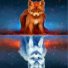 Water Vulpix Pokemon Paint By Numbers