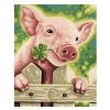 Modern Pig Picture Paint By Numbers