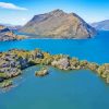 Wanaka Lake New Zealand Scenic Paint By Numbers
