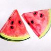 Watermelon Still Life Fruit Paint By Numbers