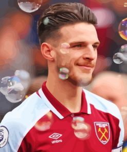 Declan Rice West Ham Star Paint By Numbers