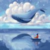 Whale Soaring Animals Paint By Numbers