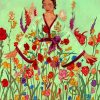 Woman in Full Bloom Paint By Numbers