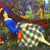 Leon Kroll Woman In Hammock Paint By Numbers