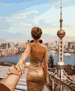 Golden Woman Paint By Numbers