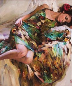 Gypsy Dress Women Paint By Numbers