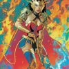 Wonder Woman Superhero Paint By Numbers