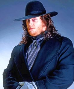The Undertaker WWE Paint By Numbers